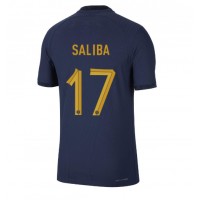 Moški Nogometni dresi Francija William Saliba #17 Domači SP 2022 Kratek Rokav